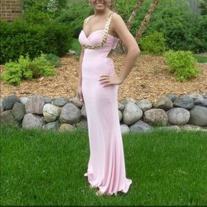 Beautiful Jovani Baby Pink Prom dress /gown